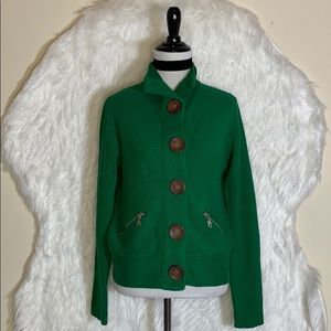 Elliott Lauren Green Cardigan